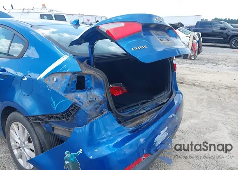 2014 Kia Forte Lx z USA, uszkodzony, nr VIN KNAFX4A65E5205434